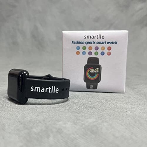 Smartlle Smartwatches, SmartWatch за Android/iOS/Samsung телефони, монитор на отчукувањата на срцето, следење на спиењето, фитнес