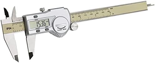 Smanni 150mm 6inch Дигитален дебелорен челик Дигитален челик Дигитален Калипер Електронски дигитален калипер микрометар за мерење на мерење
