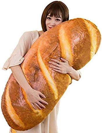 3Д симулирана перница за леб, мек путер тост од леб Перница леб Перница фрли перница Забава храна плишана играчка, перница за облик на леб,