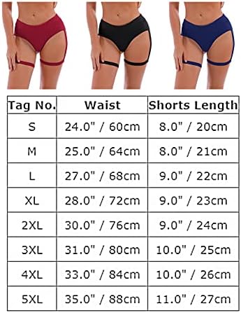Womenените со висока половината јога ривски шорцеви со Garters Gym -вежбање плен танц жешки панталони атлетски задници за кревање