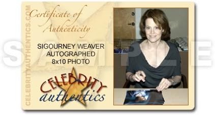 Sigourney Weaver автограмираше 8x10 аватар д -р Грејс Августин Фото