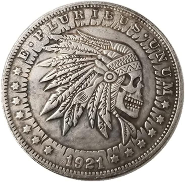АВЦИТИ Антички Занаети Скитник Сребрена Монета Морган Монета Копија Комеморативна Монета Странски Монета монета 859