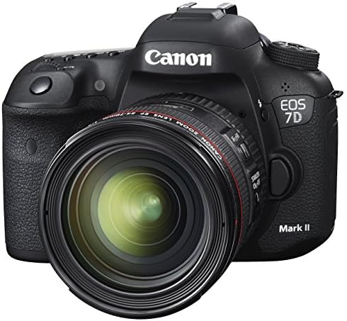 Canon DSLR камера EOS 7D Марк II EF24-70L Е УСМ комплет за леќи EF24-70mm СО F4LIS USM EOS7DMK2-2470ISLK [Меѓународна Верзија,
