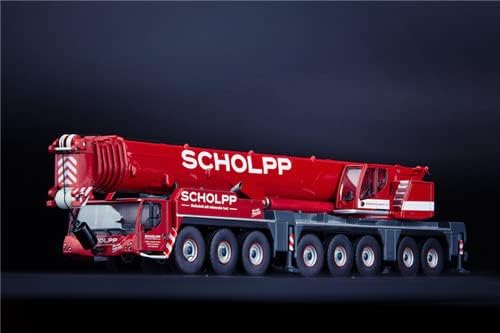 IMC за Liebherr LTM 1450-8.1 Mobile Crane Scholpp 1/87 Diecast Truck Pre-изграден модел
