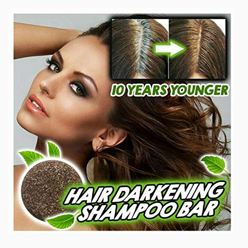 Змеј чест на косата затемнувајќи шампон бар - природен органски балсам и суштина за поправка