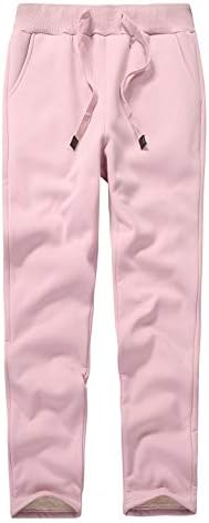 Flygo женски топло руно панталони Шерпа наредени џемпери активни панталони за џогери