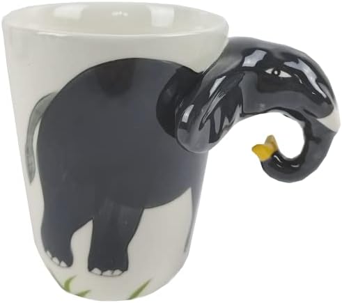 15 мл 3Д кригла со животинско кафе со капаче и лажица керамички кафе чаши големи чаши за кафе топло чоколадо чаши