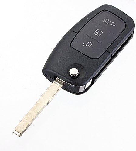 ТУИНСИН 3 Копче Преклопен Флип Далечински Автомобил Клуч Школка Случај со 433MHz За Mondeo Ford Focus Fiesta СО 4d-63 чип
