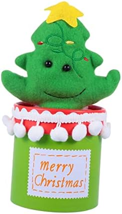 Абаодам 1пц Кадифен Кукла Кутија За Овошје Контејнери За Подарок Давање Бонбони Контејнери За Подароци Божиќ Фаворизира Кутија Бадник
