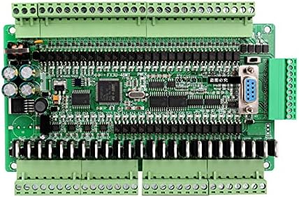 Возач на мотор Davitu - PLC Industrial Control Board FX1N FX2N FX3U -48MT 6AD 2DA 24 Влез 24 Излез на транзистор RS485 RTC Can Extension -