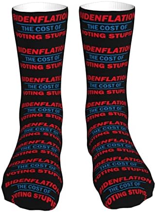Kadeux bidenflation Цената на гласањето глупави чорапи атлетски чорап новини случајни чорапи унисекс чорапи спортски чорапи за жени жени