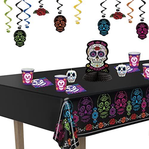 Beistle lilac Purple Day of the Dead 2-Ply Skull Party Partene за салфетки 12,88 до 12,88