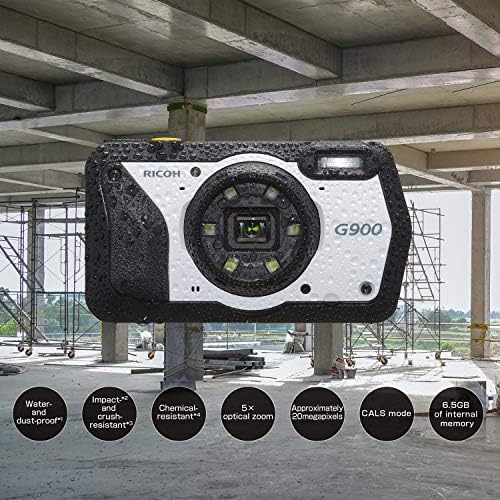 Рико Г900 Индустриски Дигитален Фотоапарат Веб Камера Решение Камера Меморандуми Вграден ГПС Заштита Лозинка ВОДООТПОРЕН 20м Отпорен