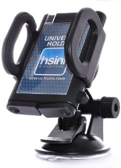 Hsini Universal 360 Drgree Прилагодлив држач за монтирање на автомобили - Пакување на мало - Црно