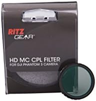 Ritz Gear_ HD Mc Cpl Заштитен Филтер ЗА DJI Fantom 3 Професионални &засилувач; Напредни Беспилотни Летала Камера