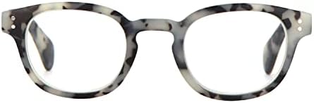 Огромна желка Зголемување на чашите за читање за жени мажи околу овални очила за читање