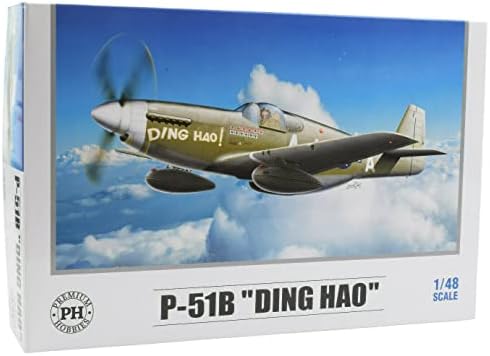 Премиум хоби P-51b Ding Hao 1:48 Пластичен модел комплет за авион 136V