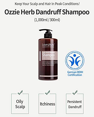 Shampoo на ловда, ози, трева, 300 мл или 1000 мл / австралиски веганска коса и поправка на скалпот