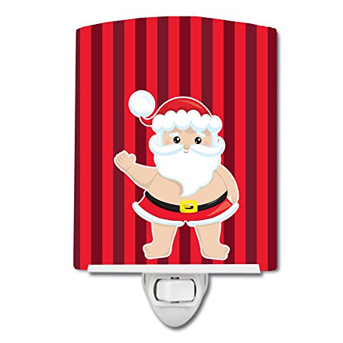 Богатства на Каролина BB9071CNL плажа Дедо Мраз #4 Керамичко ноќно светло, компактно, ул-сертифицирани, идеални за спална соба, бања, расадник, ходник, кујна, кујна, кујна,