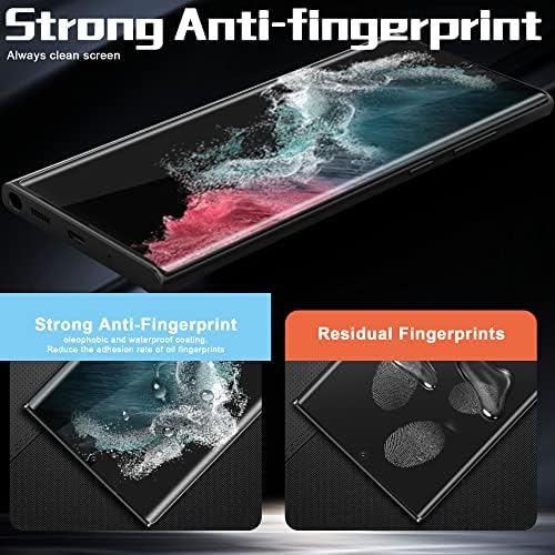 Орзеро Компатибилен За Samsung Galaxy S22 Ultra 5G 6.8 инчен Tpu Заштитник На Екранот, Од Работ До Раб Исчисти Анти-Гребење Без Меурчиња Со Висока