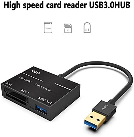 3 ВО 1 Читач НА Картички USB3. 0 XQD Sd Картичка ЧИТАЧ USB Центар Мемориски Адаптер За Sony
