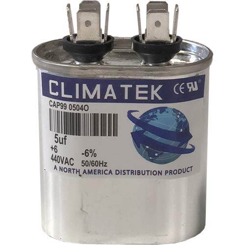 Климак овален кондензатор-одговара на Корсаер 43-20847-04 | 5 UF MFD 370/440 Volt Vac