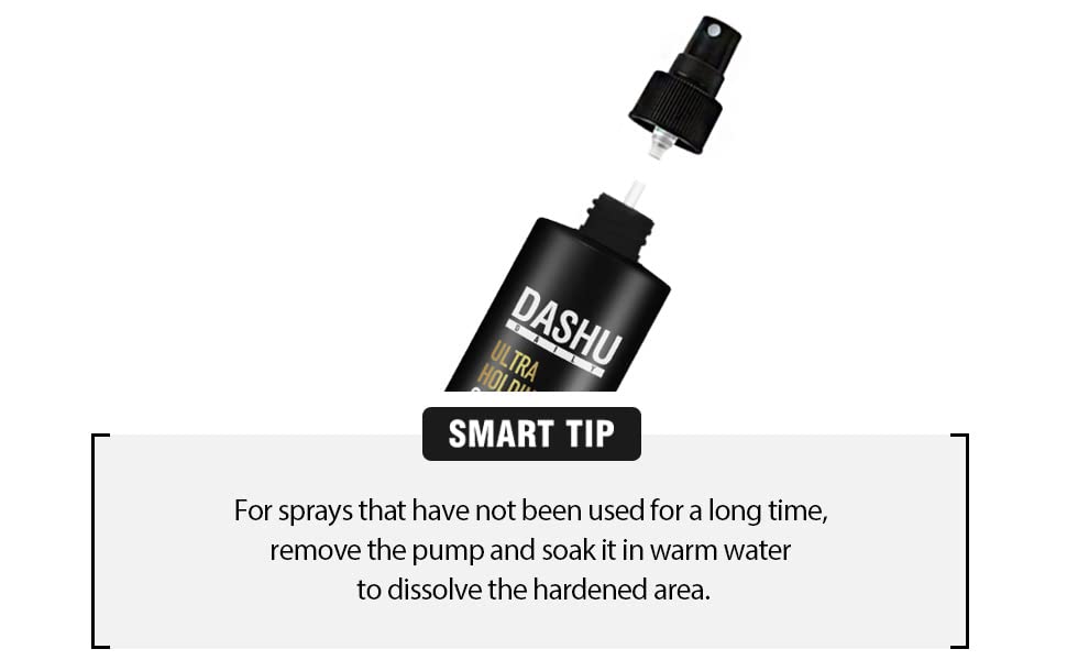 Dashu Daily Ultra Holding Scalp Spray 6,76fl Oz - спречува опаѓање на косата, лесен стајлинг и екстра силно држење, контрола