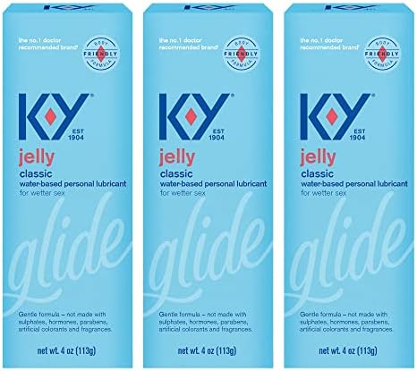 K-y Jelly Lube, личен лубрикант, нова формула базирана на вода, безбедна за анален секс, безбеден за употреба со латекс кондоми, за