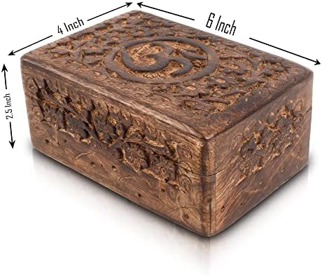 Одлични Идеи За Роденденски Подароци Рачно Изработена Декоративна Дрвена Кутија За Накит Организатор На Накит Кутија За Спомен