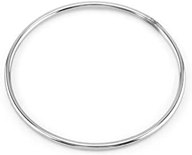 Беттомшин не'рѓосувачки челик О прстен 80мм Надворешен дијаметар 3мм дебелина заварени заварени тркалезни прстени 8 парчиња