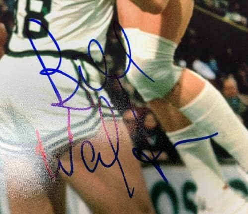 Бил Волтон Трејлајзерс потпиша кошарка 11x14 Фото PSA Y35052 - Автограмирани НБА фотографии