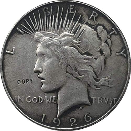 1926 Мир Долар Монета Копија Копија Собирање Подароци