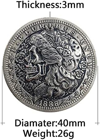 Статуа НА Слободата Сад ЧЕРЕПОТ СКИТАМ НИКЕЛ Антички Сребрена Колекцијапредизвик Монета Сатаната Серија