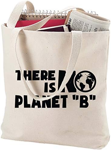 Не постои планета „б“ светска светска земја Зачувај ја планетата природно платно торба за тота, смешен подарок