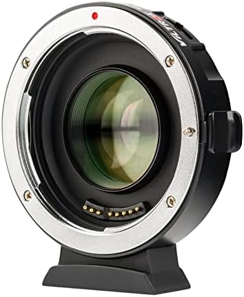 Адаптерот за засилување на брзината на брзината на FOC-M2 FOC-M2 AUTO-Focus 0,71x за Canon EF Mount Series Lens до M43 Camera GH4 GF6 GX1 GX7 E-M5 E-M10 E-PL5, со USB ажурирање порта за порта за ажурирање