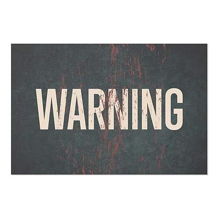 CGSignLab | Предупредување -хуст старост на 'рѓа Влечење на прозорецот | 36 x24