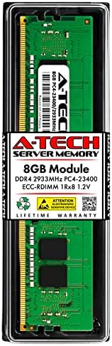 Замена на A-Tech 8 GB за Samsung M393A1K43DB1-CVF-DDR4 2933MHz PC4-23400 ECC регистриран RDIMM 288-PIN 1RX8 1.2V-Меном за меморија на