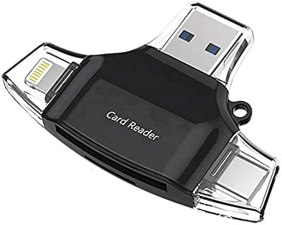 Паметен Гаџет Со BoxWave Компатибилен Со Cellallure Smart Temp - AllReader Sd Читач На Картички, Читач на Microsd Картички SD Компактен USB