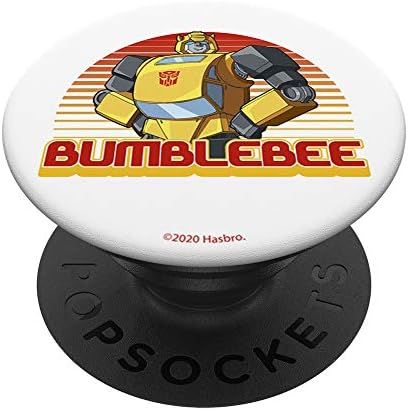 Трансформатори Bumblebee Анимиран портрет PopSockets PopGrip: Заменлива зафат за телефони и таблети