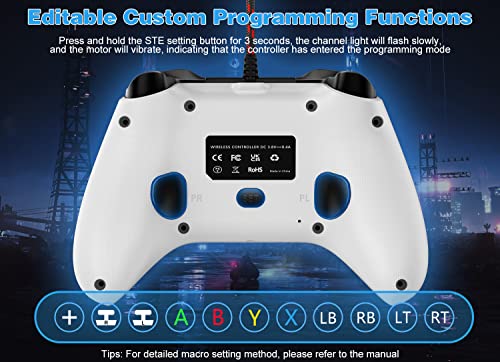 Гамромбо 2 Пакет Жичен Контролер Компатибилен Со Xbox One S/X, Xbox Series X/S Windows 10/11 Компјутер Контролер За Игри со Аудио Приклучок