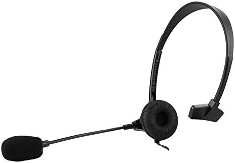 Cellet Premium Mono 3,5 mm слушалки без раце со микрофон со бум- 5ft долга жица со универзална компатибилна за Apple iPhone, Samsung, LG Motorola