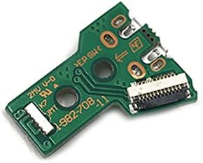 FACTIBOM за PS4 контролер USB Подредок за полнење на портата за приклучок JDS-055 5-ти V5 12 пински кабел
