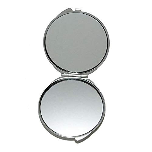 Огледало, огледало за шминка, тема за риби за игри на џебно огледало, преносно огледало 1 x 2x.