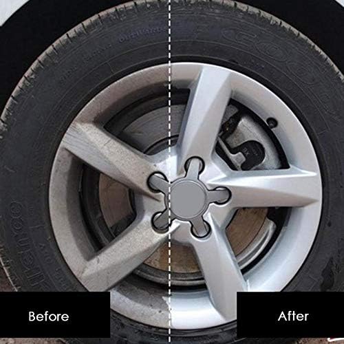 Четка за гуми од гума, четка за тркала за автомобили, чистење на гума во тркала за автомобили чиста четка автоматска детална алатка за чистење