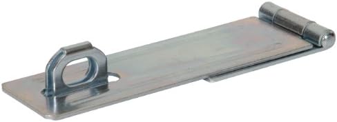 Hardware Essentials 851409 FIXED SEPERE SAFECTION HASP, 6 “