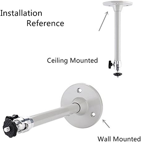 V LED магацин мини проектор wallиден тавански монтиран закачалка 5 кг заграда за монтирање на оптоварување за мини -фотоапаратор на проекторот