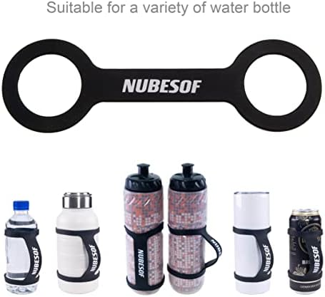 Nubesof шише спортски изолирани шишиња со вода за стискање, 2 пакувања 25 мл шишиња со вода со велосипед, одржуваат течно ладно 4 часа, со