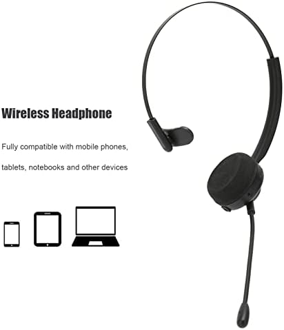 Vbestlife Office Bluetooth слушалки со MIC, слушалки за камиони со Bluetooth, за откажување на бучава, Bluetooth слушалки, намалување