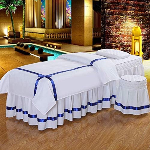 Zhuan Масажа за масажа сет со сет за масажа за одмор на лице за маса масажа Спарско покритие опремено здолниште за маса за кревет за убавина -C