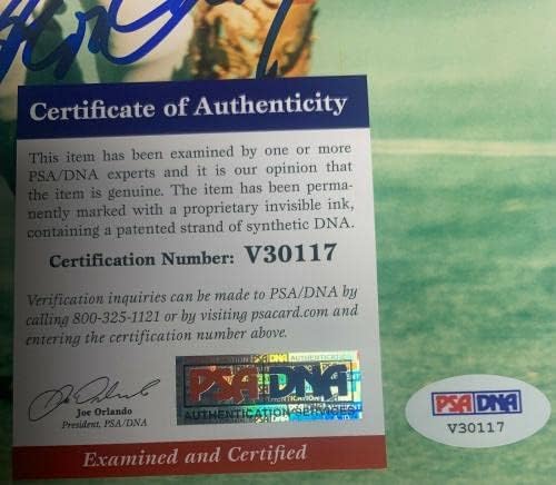 Стив Гарви потпиша 8х10 Фото Доџерс PSA V30117 - Автограмирани фотографии од MLB